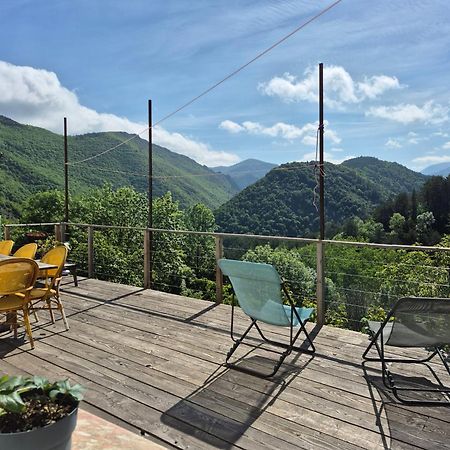 Grande Terrasse Avec Vue Entre Mediterranee Et Pays Cathare Cailla Eksteriør billede