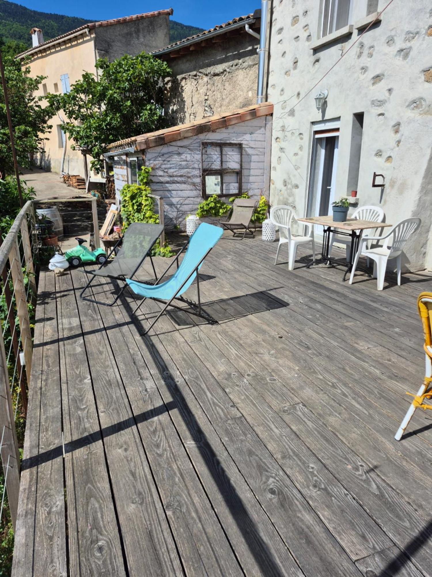 Grande Terrasse Avec Vue Entre Mediterranee Et Pays Cathare Cailla Eksteriør billede