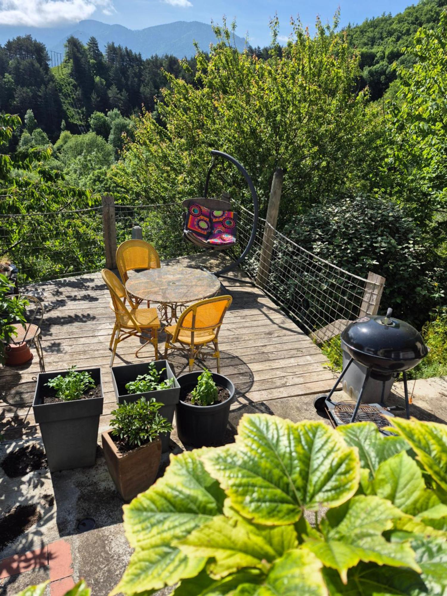Grande Terrasse Avec Vue Entre Mediterranee Et Pays Cathare Cailla Eksteriør billede